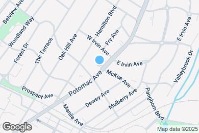 Map image of the property - 1021 Potomac Ave