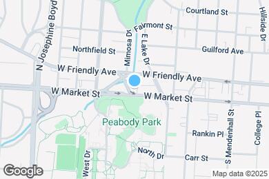 Map image of the property - 1222 W Market St