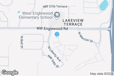 Map image of the property - 5504 N Fairmount Ave