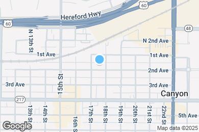 Map image of the property - 1711 2nd Ave
