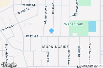 Map image of the property - 4324 W 42nd St