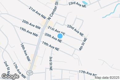 Map image of the property - 313 20th Ave NE