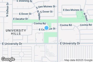 Map image of the property - 4327 E Contessa St