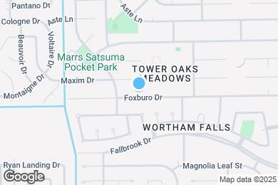 Map image of the property - 12914 Foxburo Dr