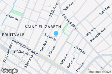Map image of the property - 1564 Bridge Ave