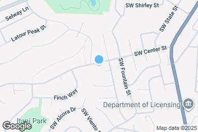 Map image of the property - 625 SW Center St