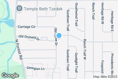 Map image of the property - 251 Old Lyme Dr