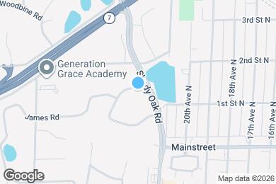 Map image of the property - 4219 Oak Drive Ln