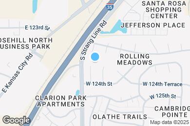 Map image of the property - 12314 S Locust Cir