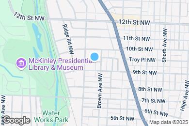 Map image of the property - 1310 Ray Pl NW
