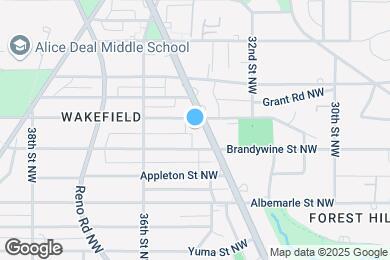 Map image of the property - 4600 Connecticut Ave NW