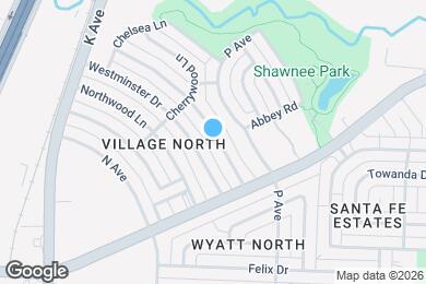 Map image of the property - 3337 Tarkio Rd