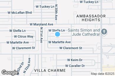Map image of the property - 2933 W Citrus Way