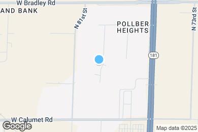 Map image of the property - 7755 N 80th St