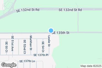 Map image of the property - 13511 SE 55th Ave