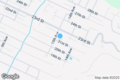 Map image of the property - 1307 21st St