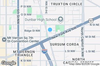 Map image of the property - 1241 New Jersey Ave NW