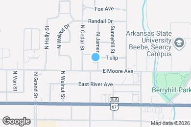 Map image of the property - 607 N James St