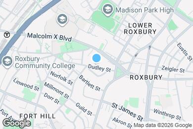 Map image of the property - Room in Shared 5 bed/2.5 bath home in Roxbury