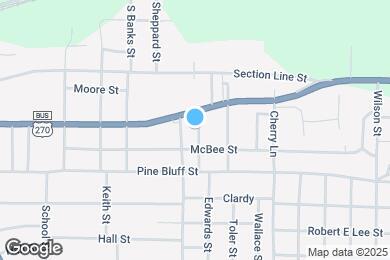 Map image of the property - 626 Edward St