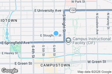 Map image of the property - 402 S 6th St