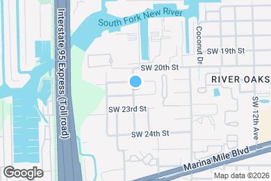 Map image of the property - 2120 SW 18th Ave