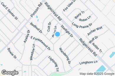 Map image of the property - 510 Appaloosa Dr
