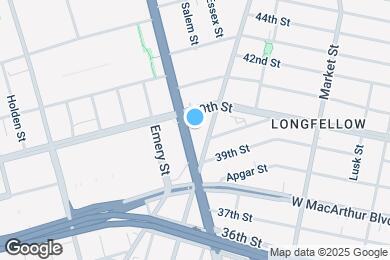 Map image of the property - 1121 40th St