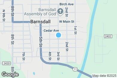 Map image of the property - 2025 W Vine Ave