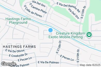 Map image of the property - 21288 E Via Del Sol