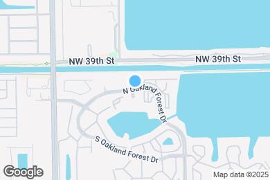 Map image of the property - 2880 N Oakland Forest Dr