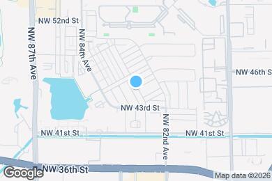Map image of the property - 4546 NW 83rd Ave