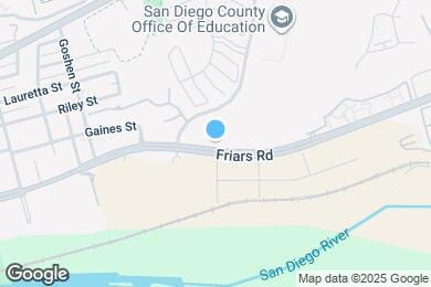 Map image of the property - 6202 Friars Rd