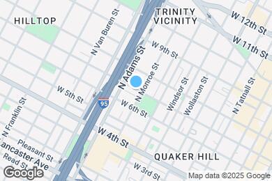 Map image of the property - 820 W 7th St