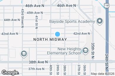 Map image of the property - 3921 41st Ave N