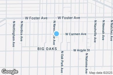 Map image of the property - 5049 N Newcastle Ave