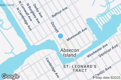 Map image of the property - 206 N Dorset Ave