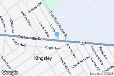 Map image of the property - 2659 Taylorsville Rd