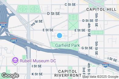 Map image of the property - 134 F St SE