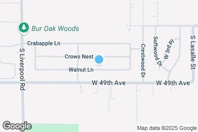 Map image of the property - 2620 Walnut Ln