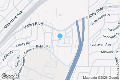 Map image of the property - 2324 Lillyvale Ave