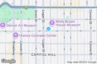Map image of the property - 440 E 13th Ave