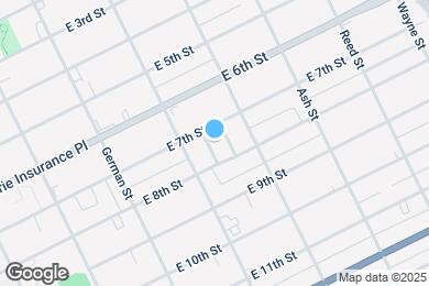 Map image of the property - 715 Vine St