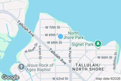 Map image of the property - 353 W 68th St