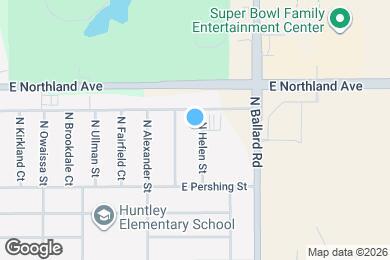 Map image of the property - 2629 N Helen St