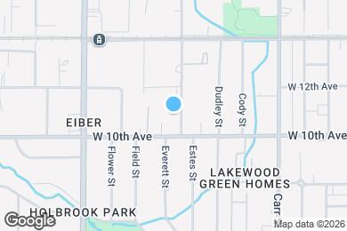 Map image of the property - 1025 Estes St