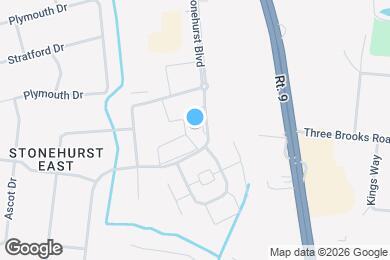 Map image of the property - 63 Stonehurst Blvd