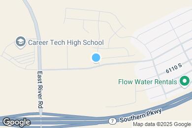 Map image of the property - 6068 S White Trails Dr