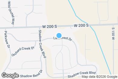 Map image of the property - 2195 Lakecrest Dr