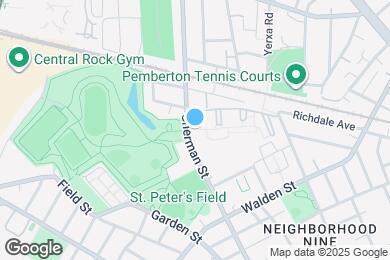 Map image of the property - 98 Sherman St